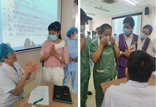 院网站-市妇幼保健院对山南新院物业人员进行院感知识培训467.png